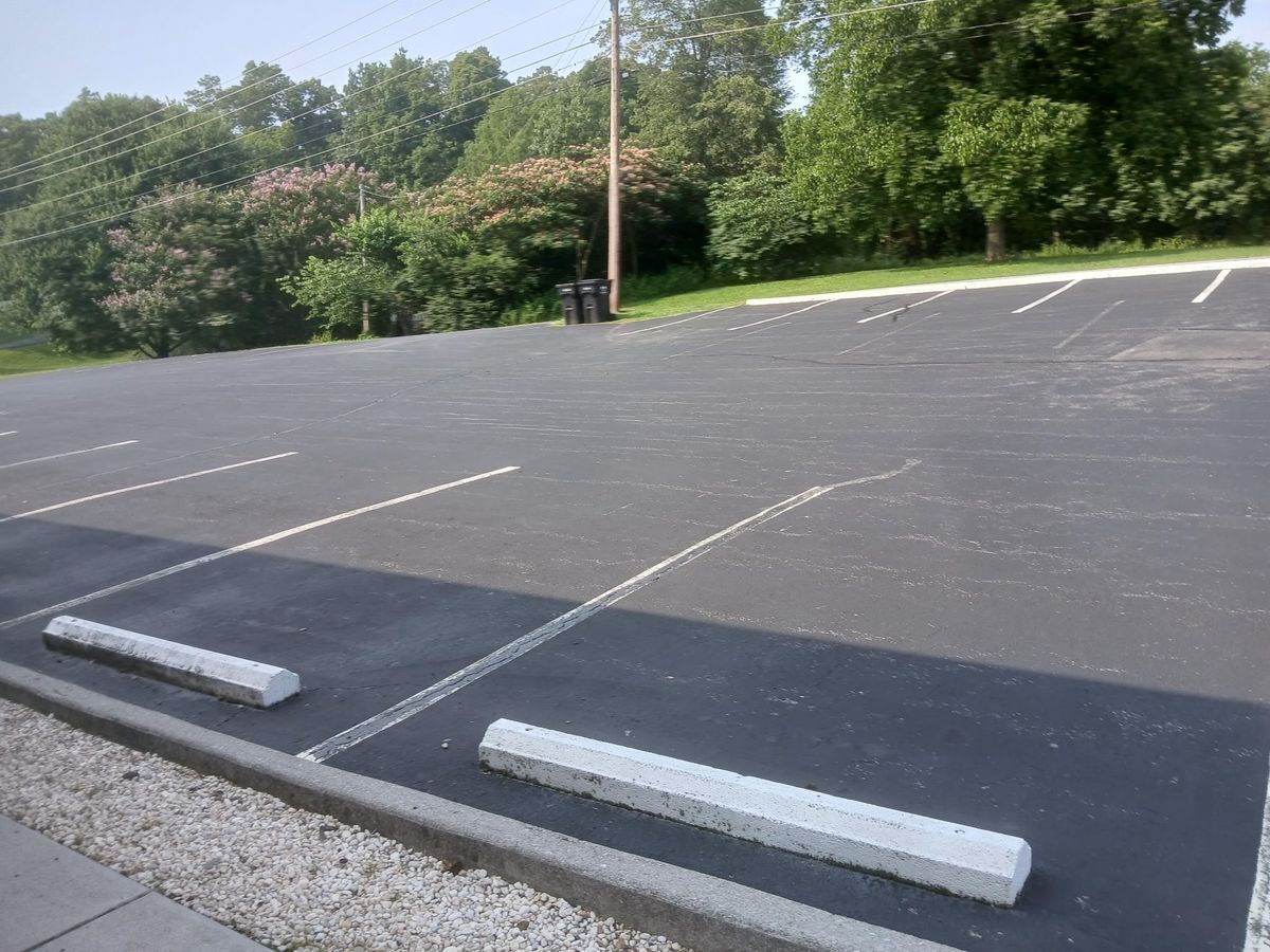 Line Striping for Asphalt Animals in Sevierville, TN