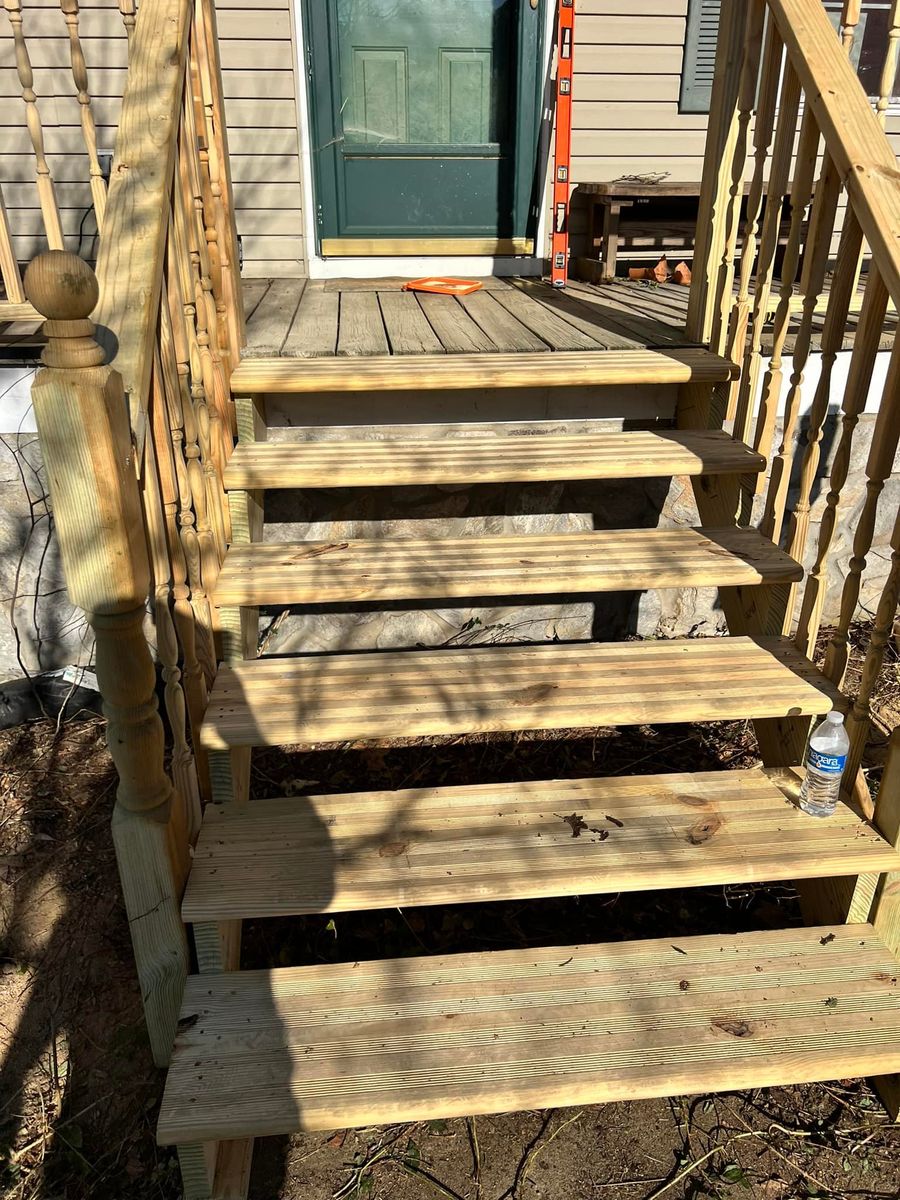 Deck & Patio Installation for Momos Construction in Piney Flats, TN