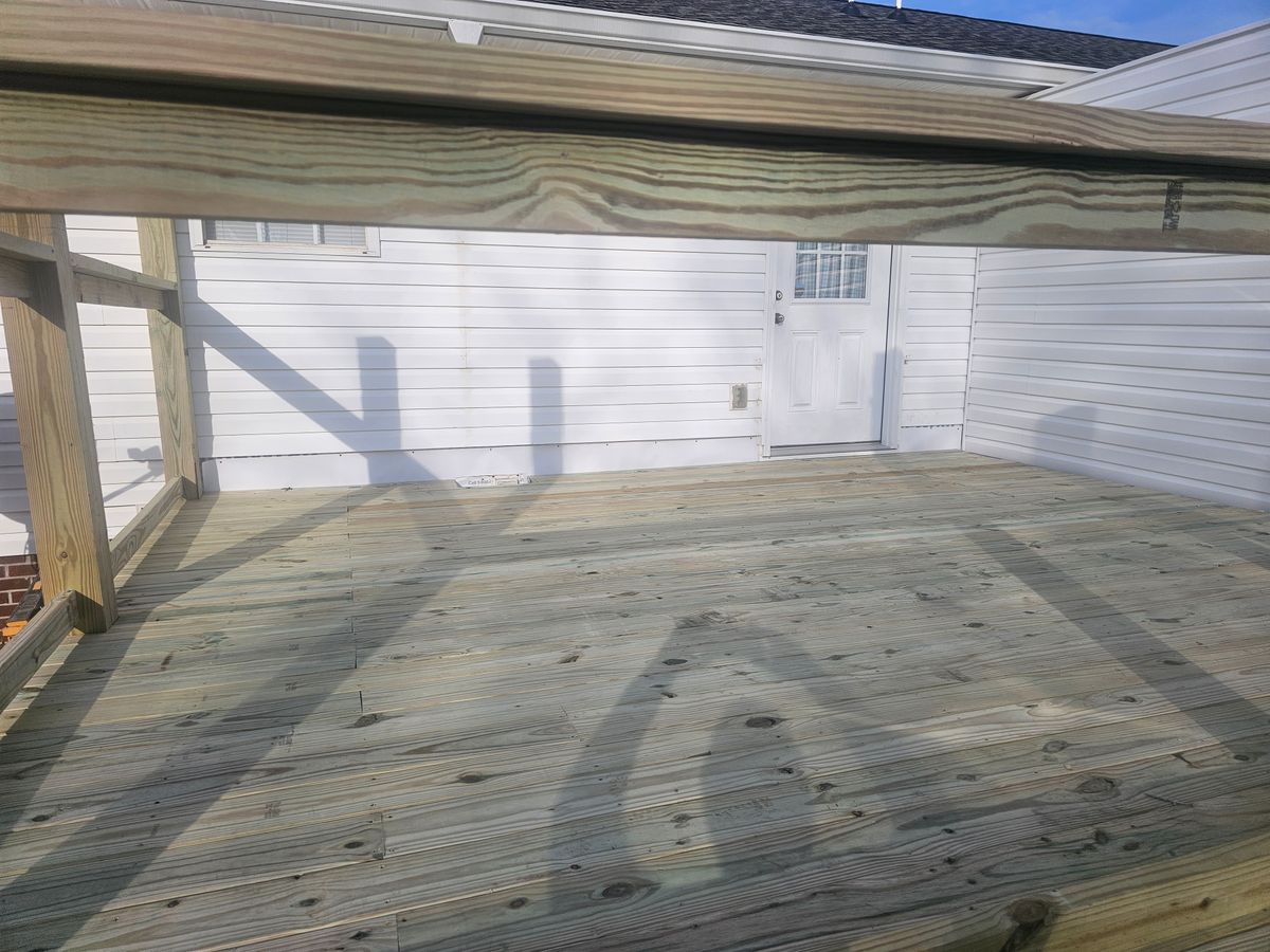 Decking for A&D Home Improvements in Cleveland, TN