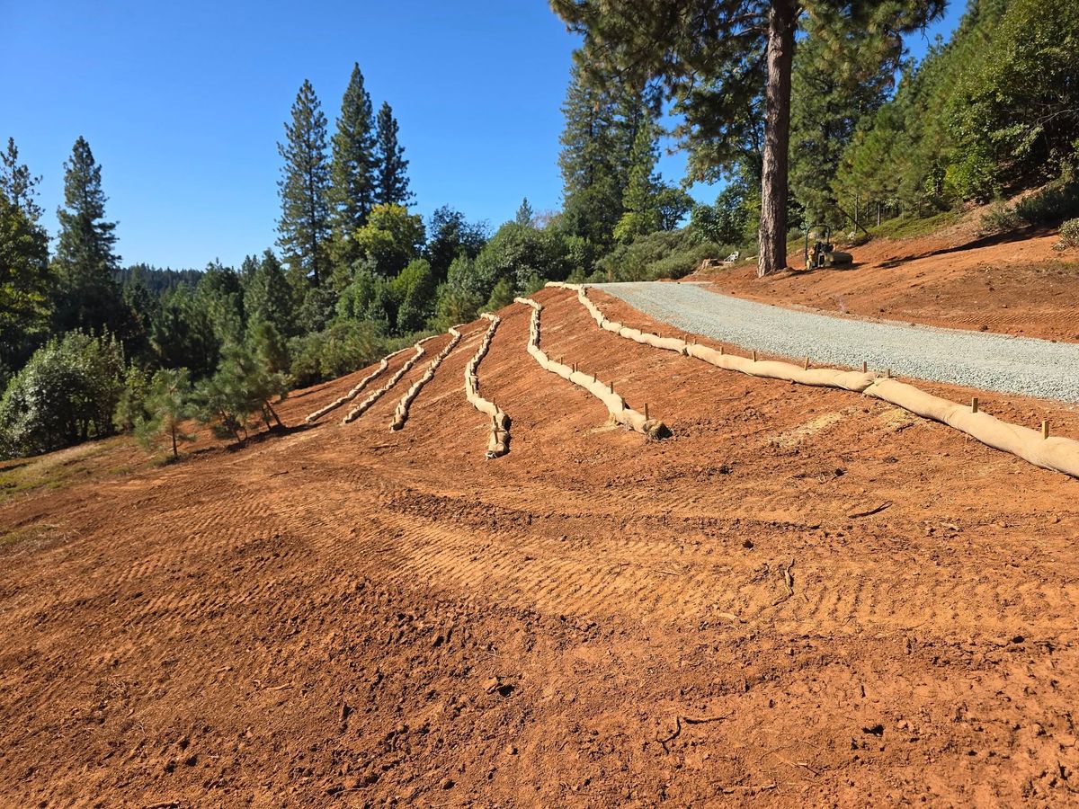 Grading for Amador Engineering Inc. in Acampo, CA