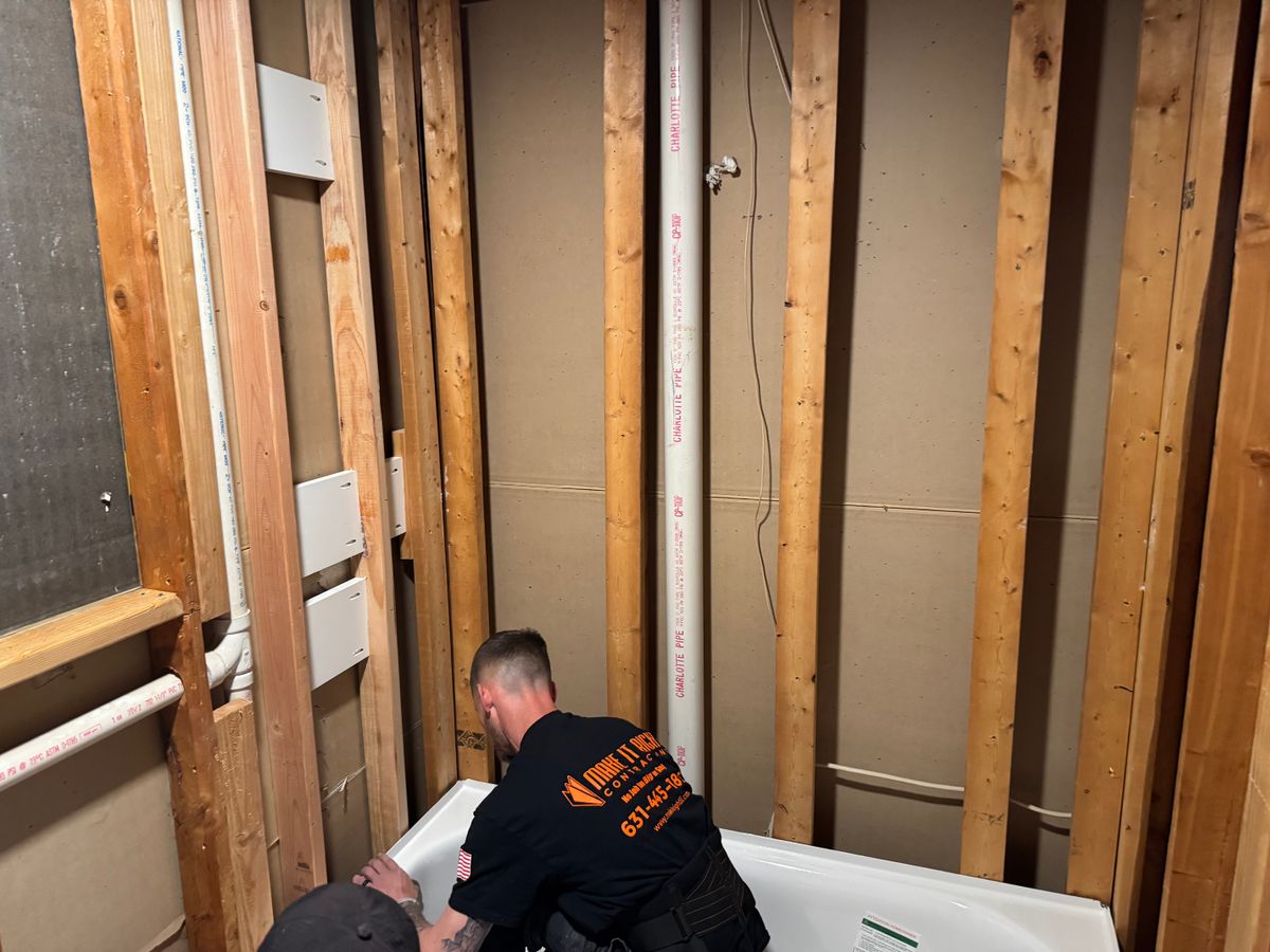Bathroom Renovation for Make It Right Contracting in East Hampton, NY