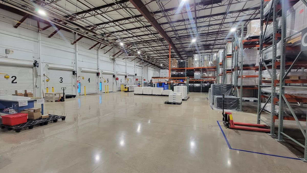 Polished Concrete for Not Just Concrete in Albuquerque, NM