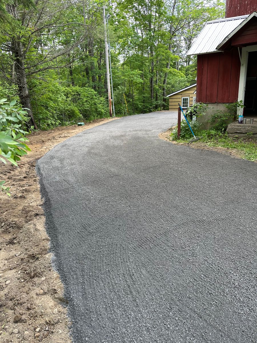 Excavating & Grading for Nick's Landscaping & Firewood in Sutton , VT