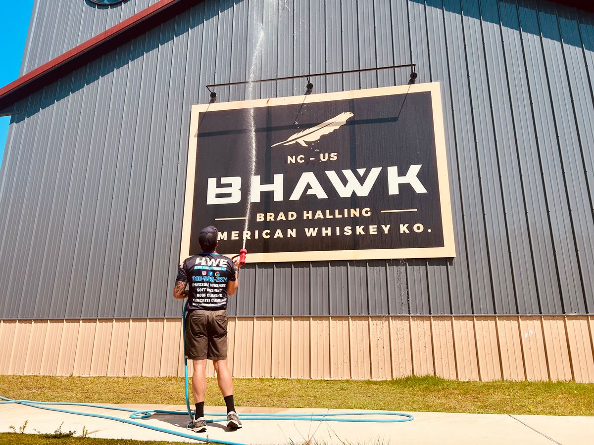 Commercial for Hydro Wash Exteriors LLC in Fayetteville, NC