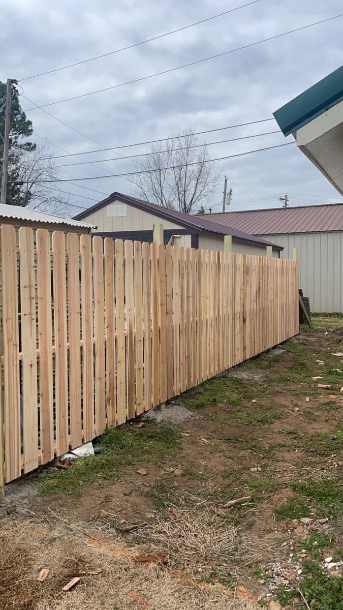 Privacy Fence for Project X Construction LLC in Tulsa, OK