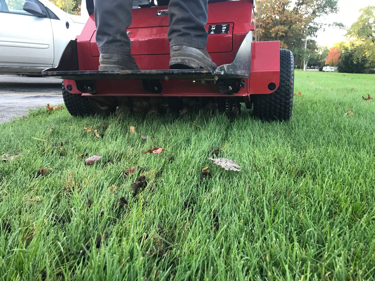 Lawn Aeration for Greenscape Lawns in Montague, MI