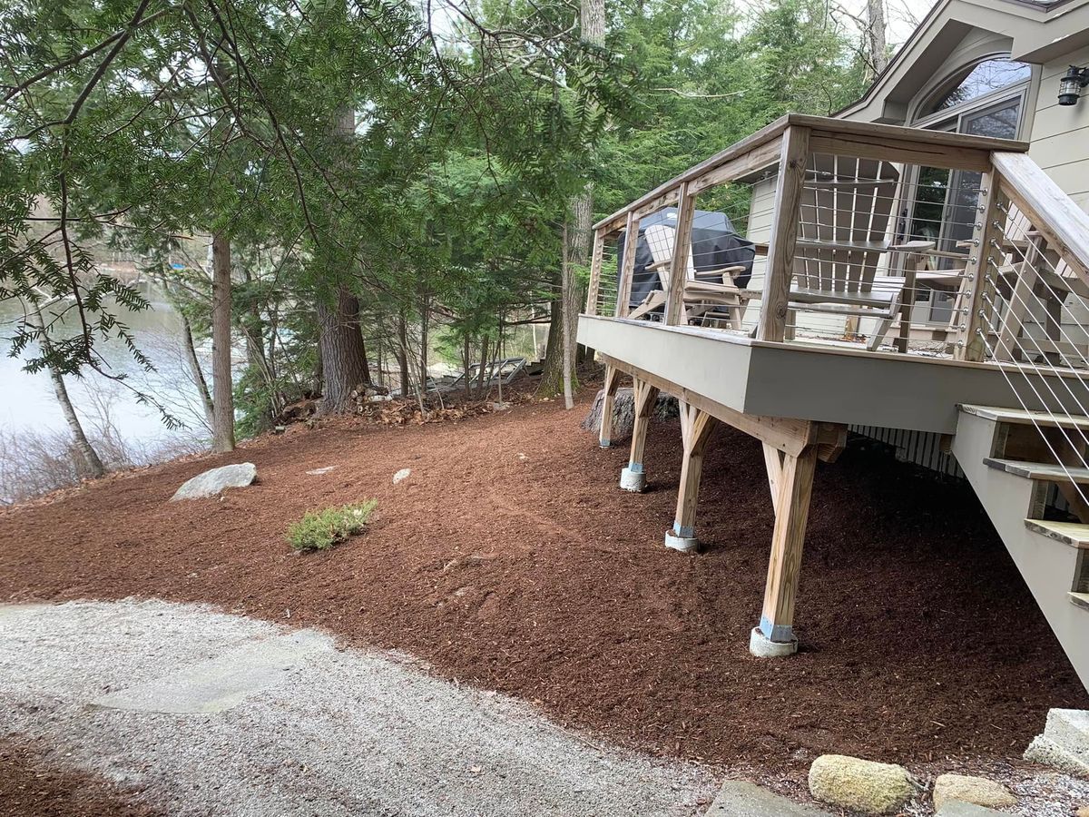 Fall & Spring Clean Ups for BRB Property Management in Moultonborough, NH