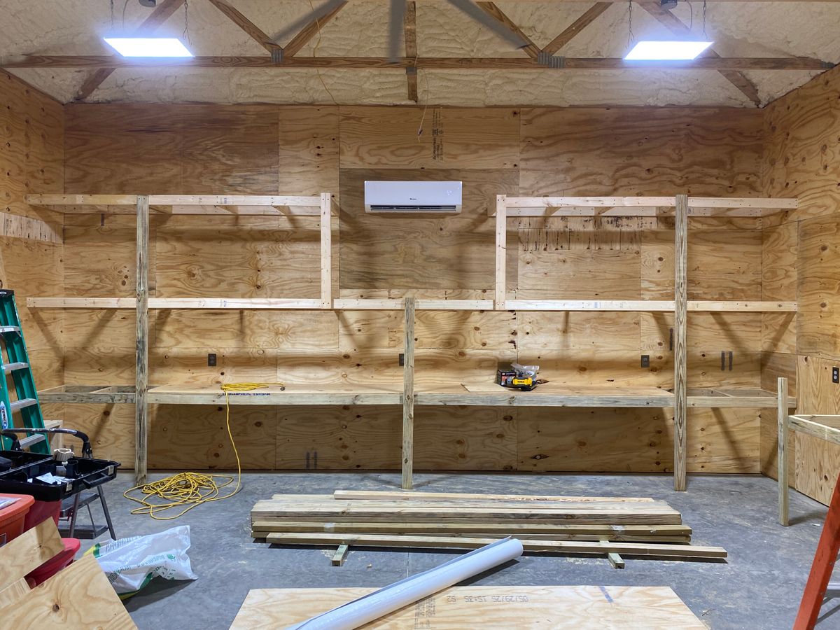 Excavation  for JW Johnson Construction in Linden, TN