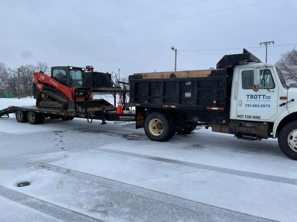 Skid Steer Work for TrottCo Excavation in Shelbyville, TN