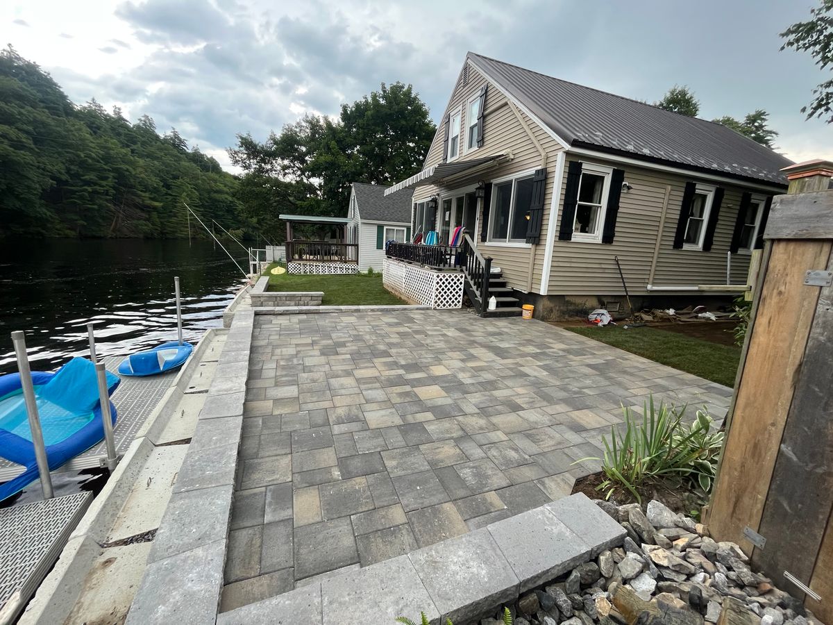 Hardscaping - Patios, Walkways, Retaining walls for Martin's Landscaping & Construction in Manchester, NH