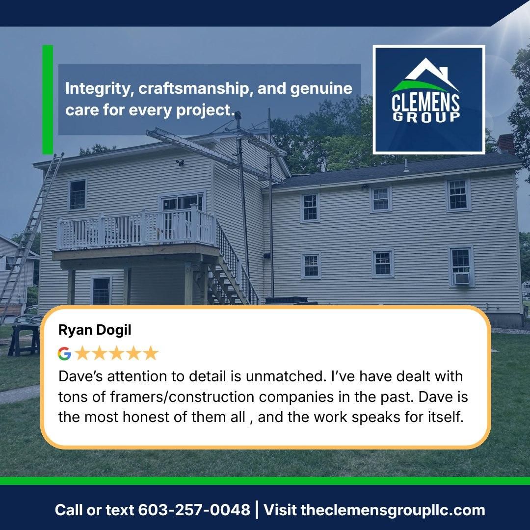 Siding for The Clemens Group in Salem, NH