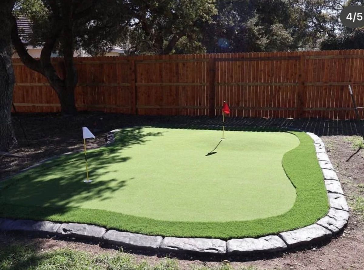 Turf Installation for Creative Edge Co. in San Antonio, TX
