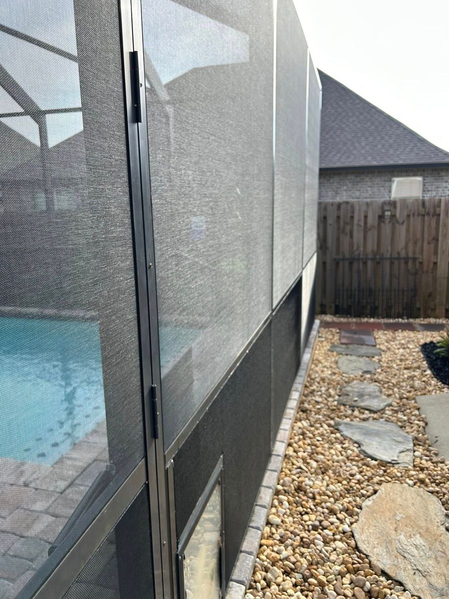Pool Cage Repairs for Precision Exterior Enterprises in Pensacola, FL