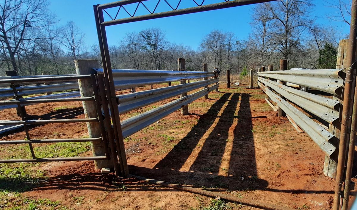 Fence for HE Diversified Land Services in Americus, GA