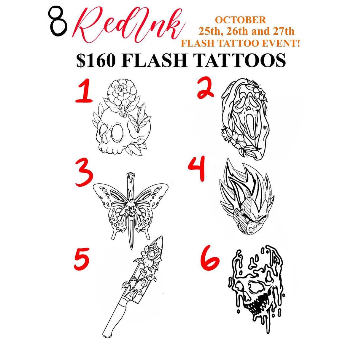Flash $20+ Tattoos and Piercings for RedInk Tattoo Studio in Manhattan,  NY