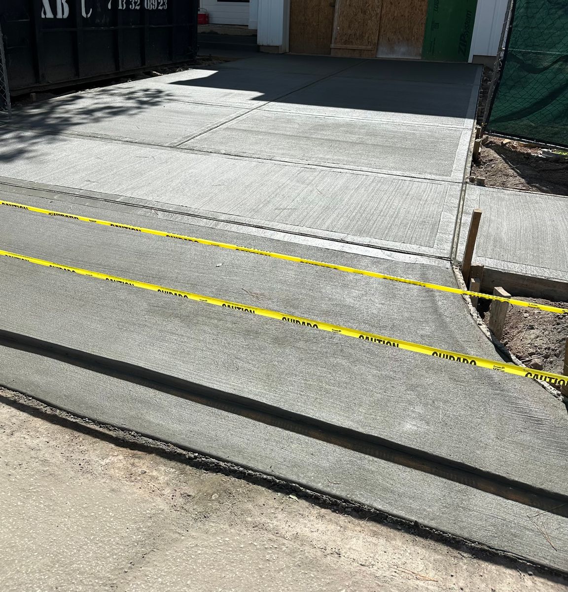 Flatwork for BigTex Concrete Construction in Houston, TX