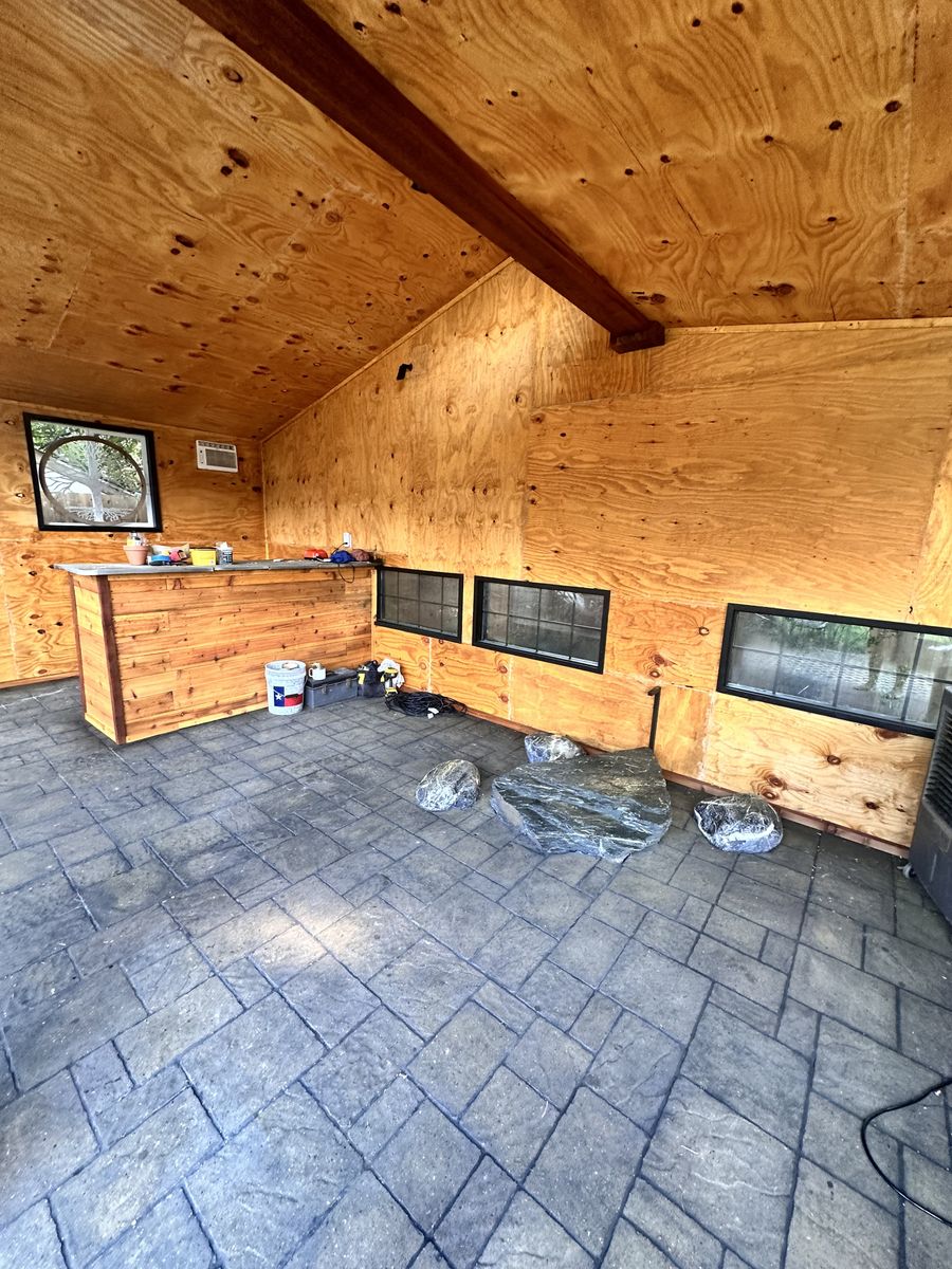 Hardscaping for Atlas Land Design in Creekside Park, TX