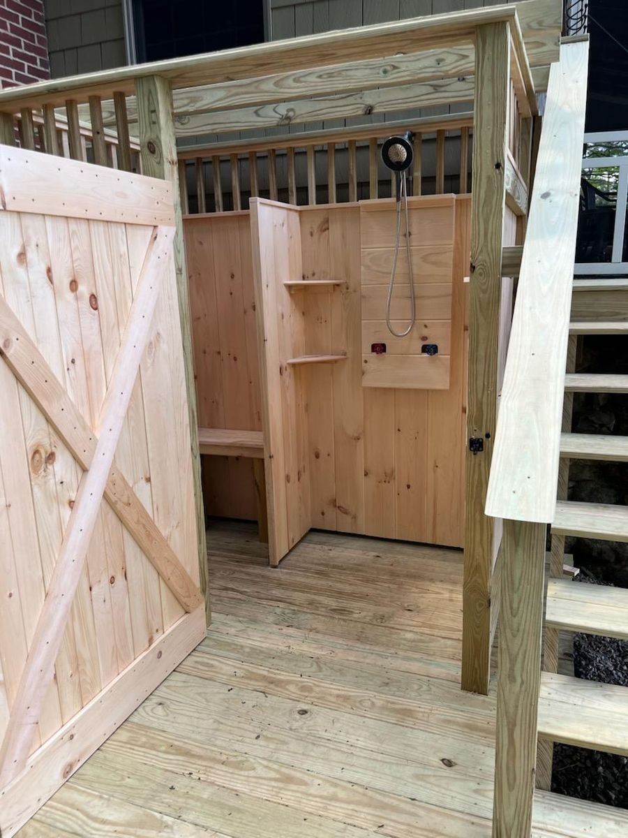 Decks Restorations for Jalbert Contracting LLC in Alton, NH