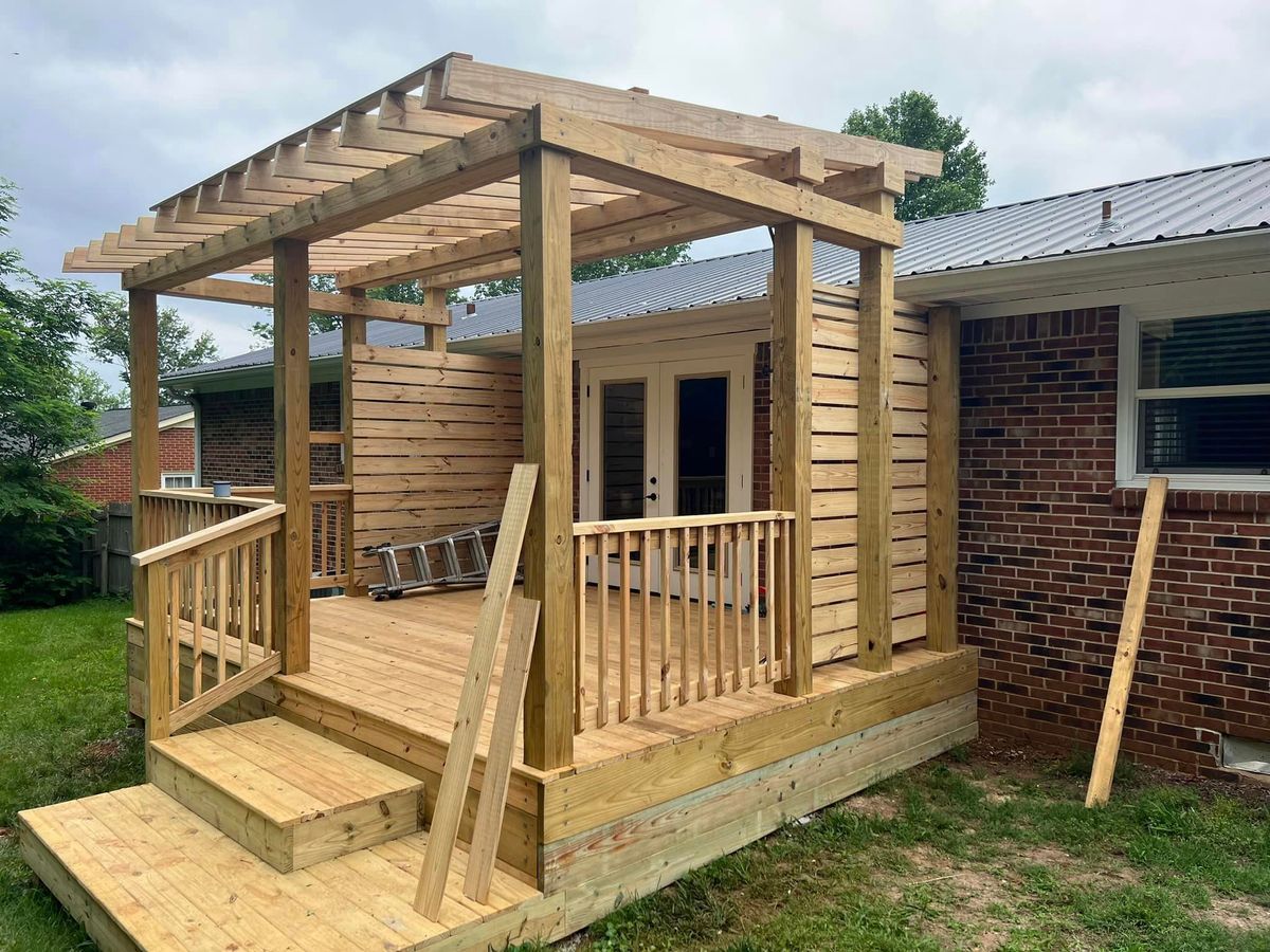 Deck & Patio Installation for Robenstine Construction in Franklin, TN