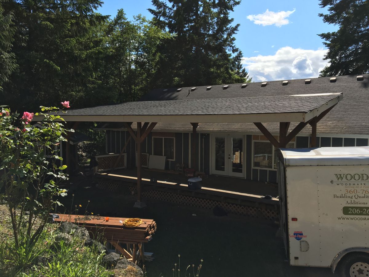 Deck and Patio Construction for NWP Construction Co. in Gig Harbor, WA