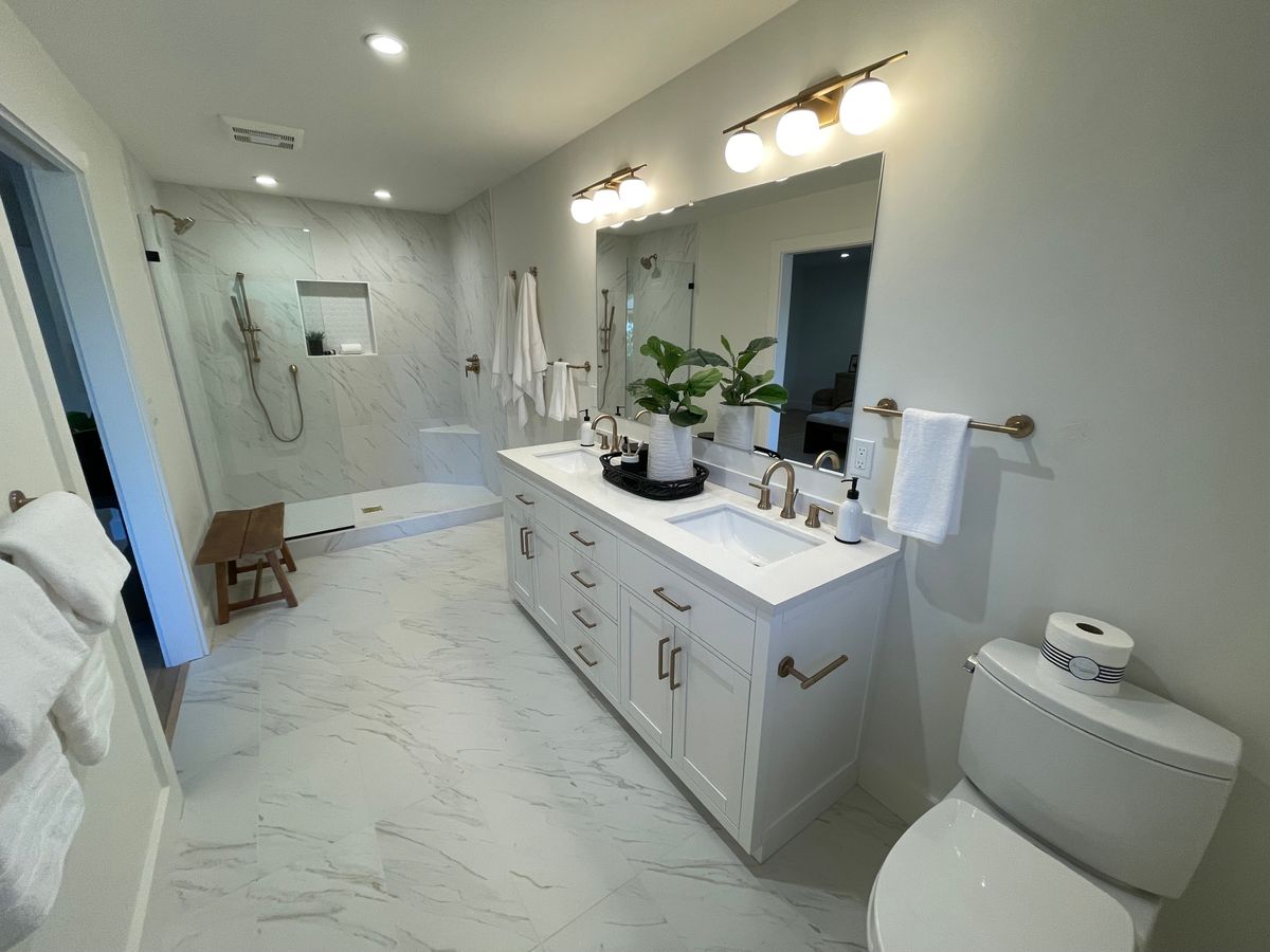 Bathroom Remodel for Silverado Custom Builder in Napa County, CA