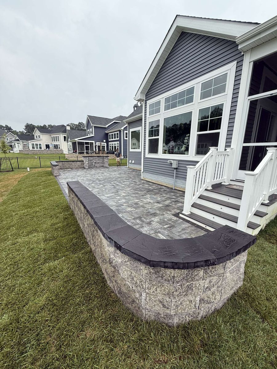 Seating Walls for SoDel Stone Works & Construction LLC in Sussex County, DE