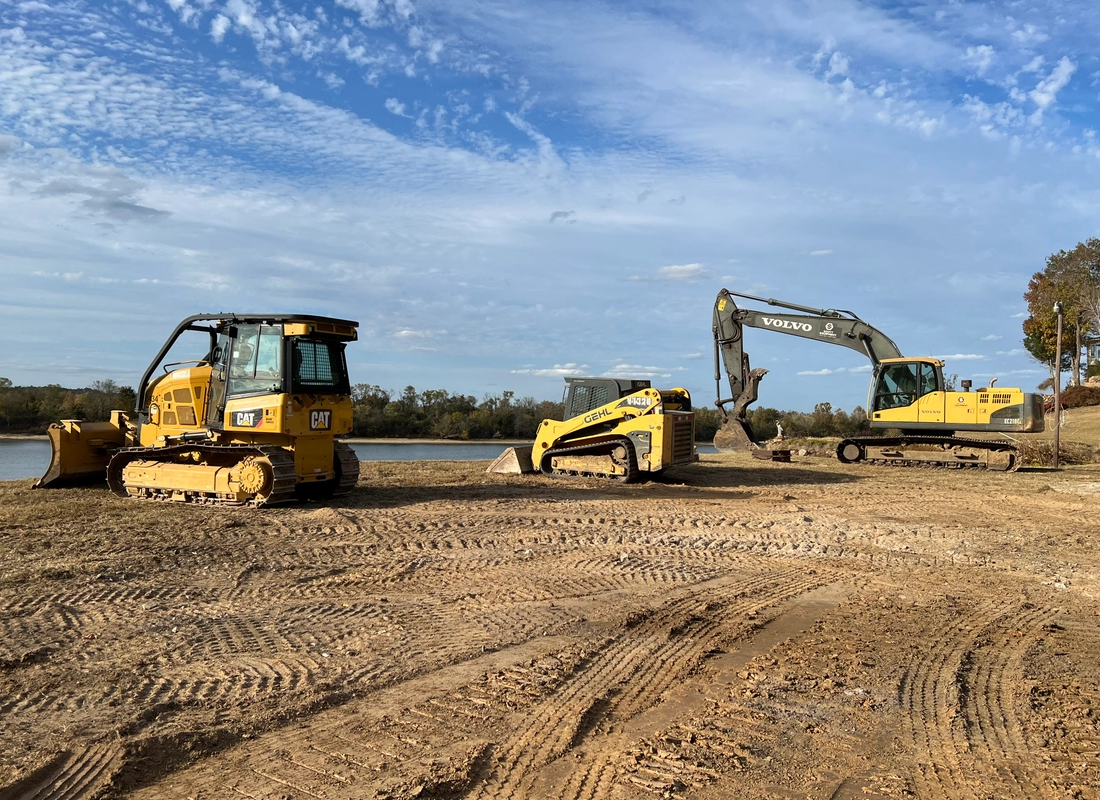 Land Clearing & Dirt Work for JW Johnson Construction in Linden, TN