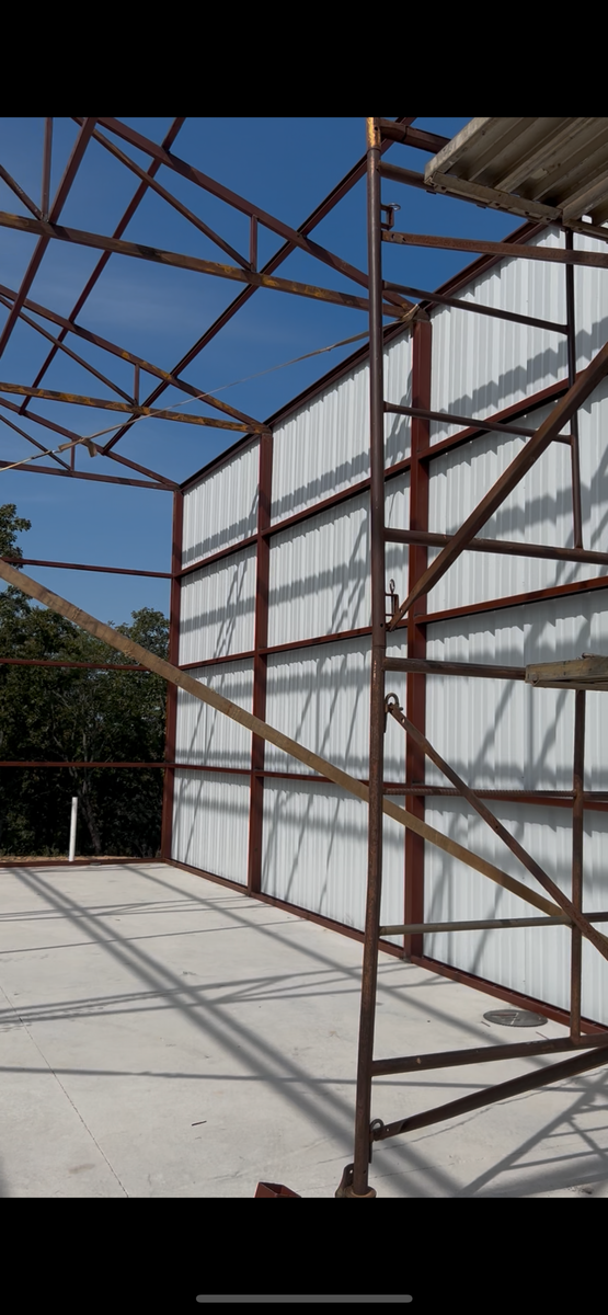 Oklahoma Residential Steel Buildings ( shops, Barndominiums, add-ons) for A-N-H Construction LLC in Oklahoma City, OK