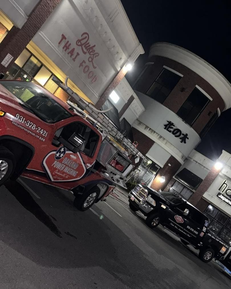 Commercial Pressure Washing for Oakland Power Washing in Clarksville, TN