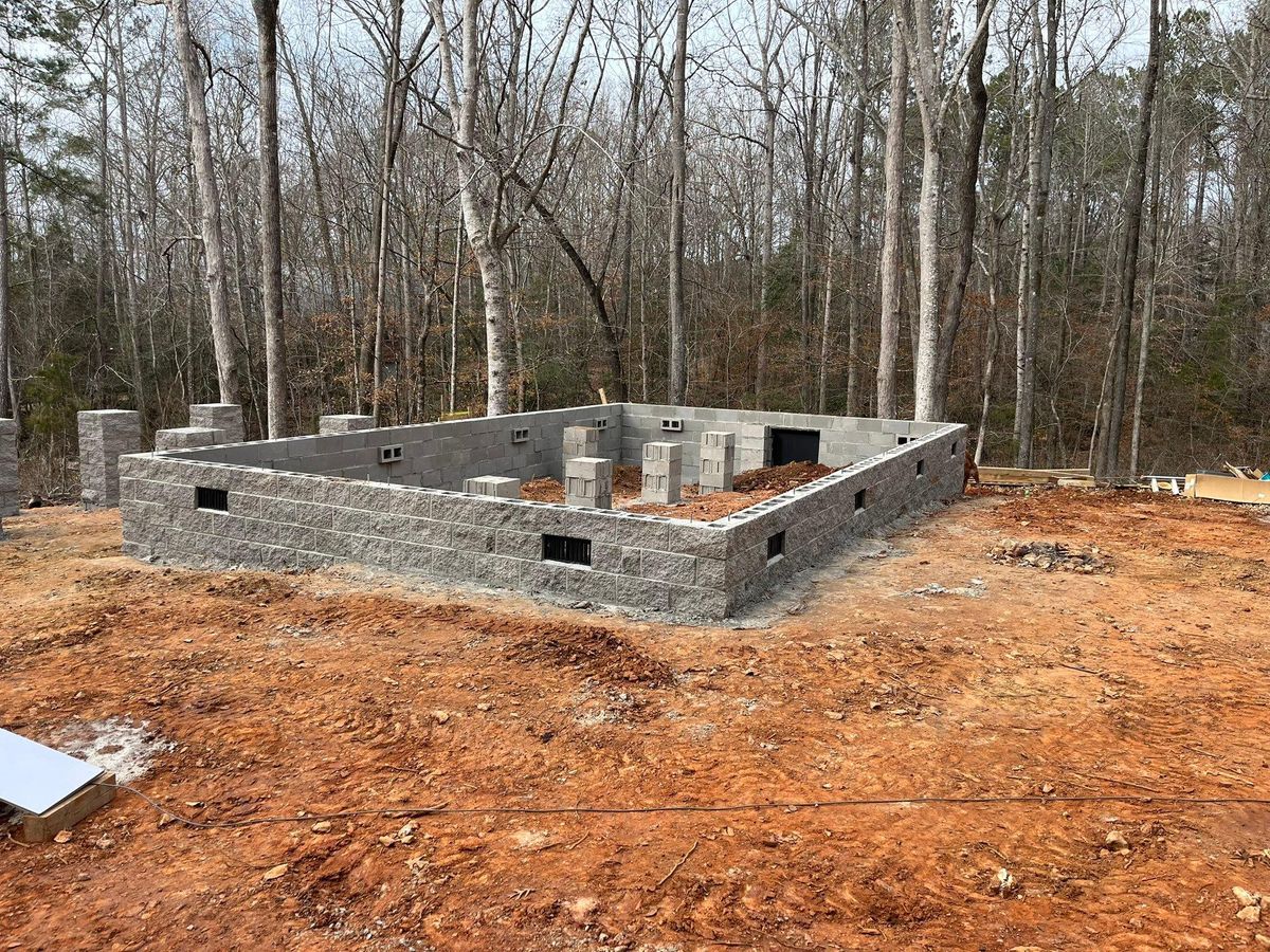 Concrete Slab Construction for Big League Concrete and Grading in Batesburg-Leesville, SC