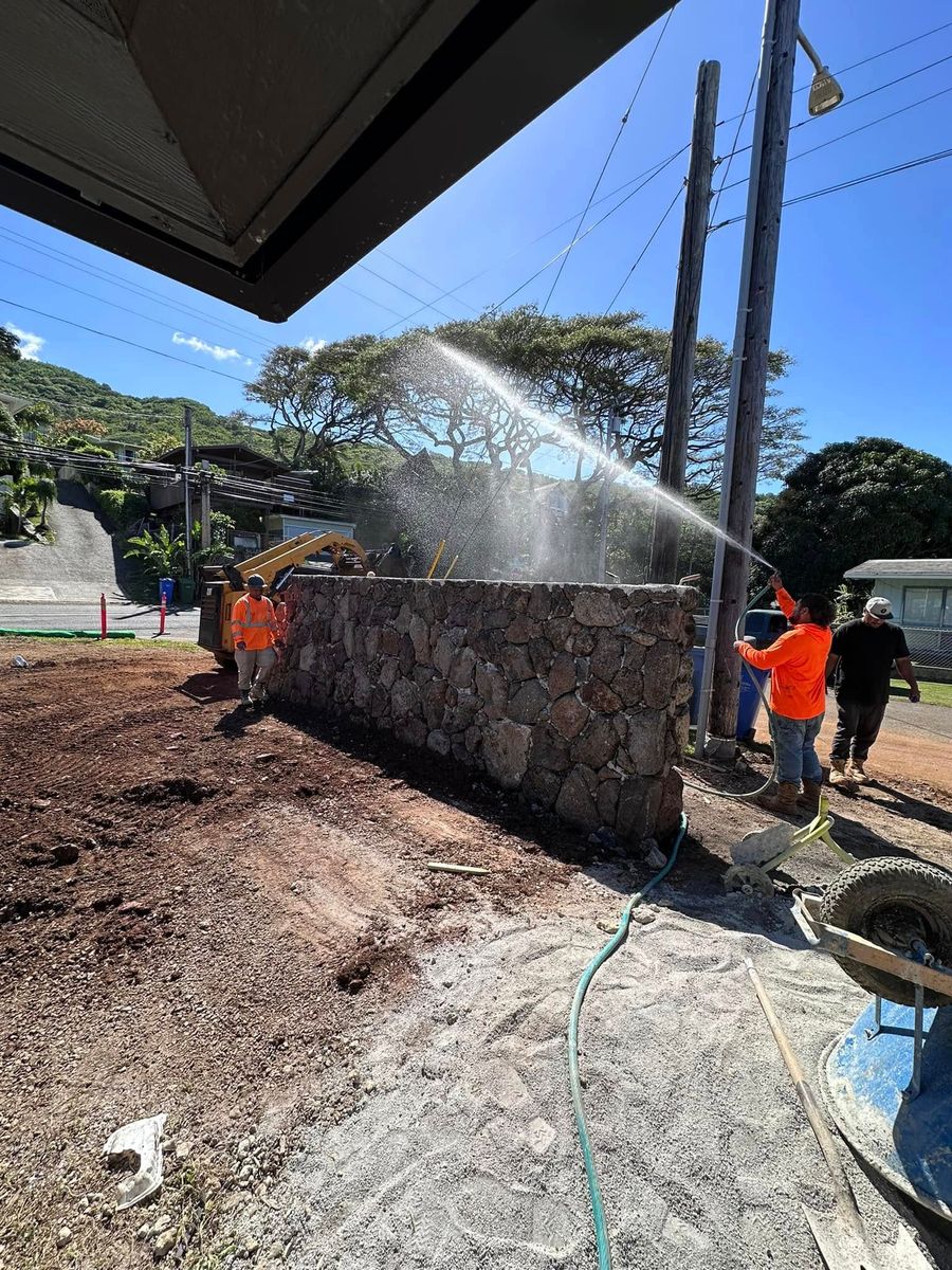 Masonry for Maka’s Akamai Masonry LLC in Kaneohe, HI