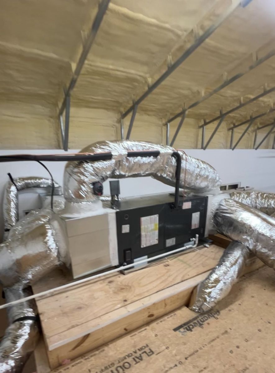 Installation of HVAC Systems for Hydrick Mechanical in Fort Mill, SC