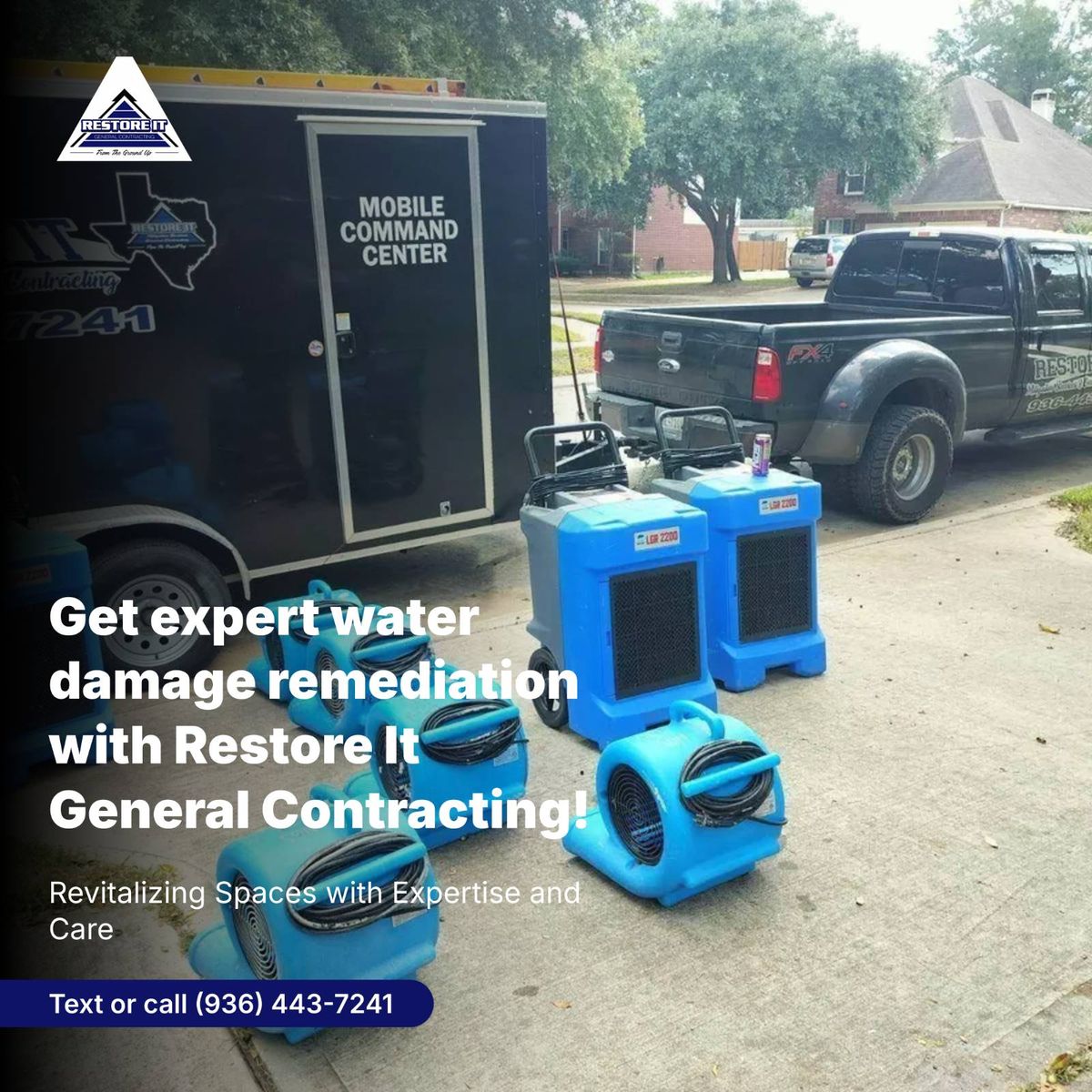 Fire Restoration for Restore It General Contracting in Spring, TX