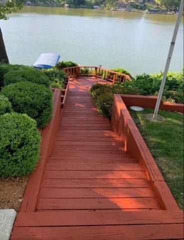 Deck Staining and Sealing for DB Pro Painting in Telford, TN