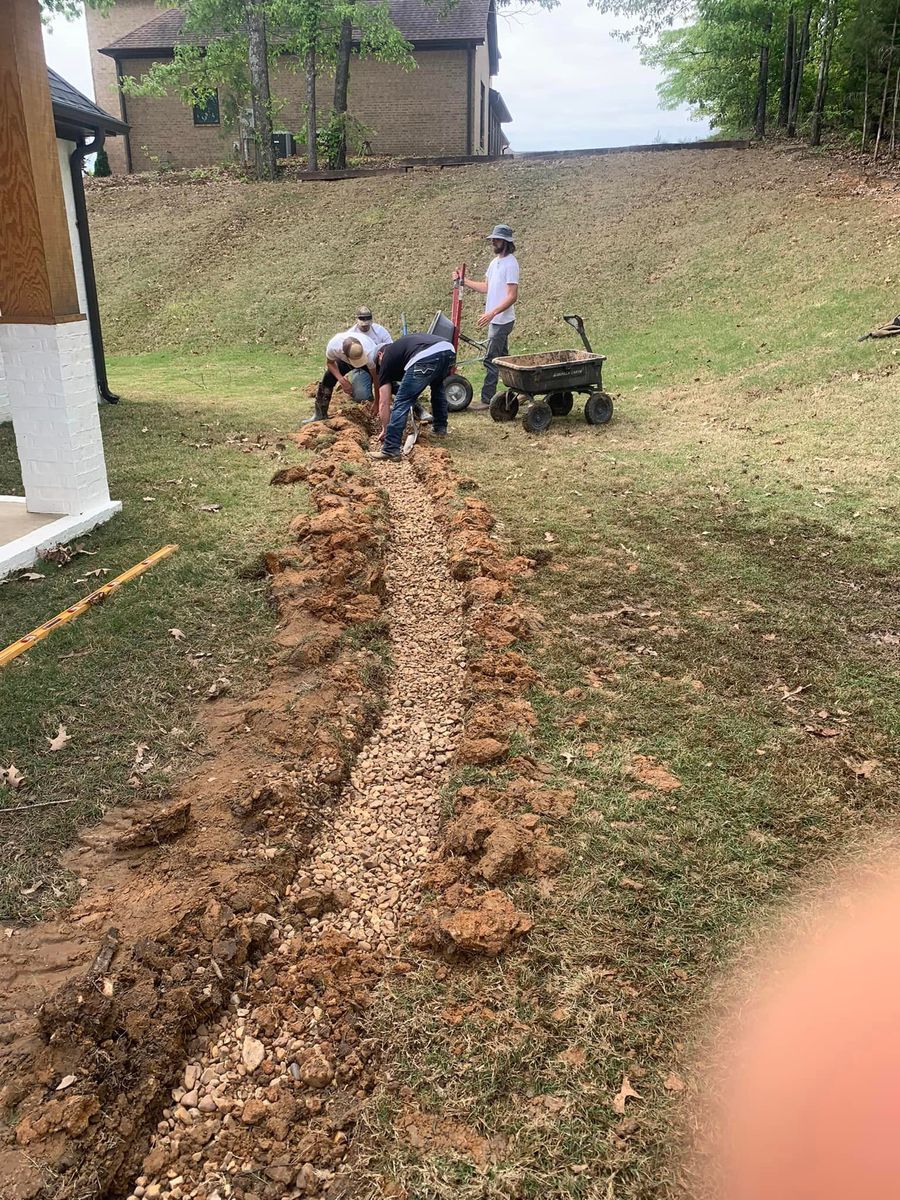 French Drains for Harness Lawn and Land Management  in Jonesboro ,  AR