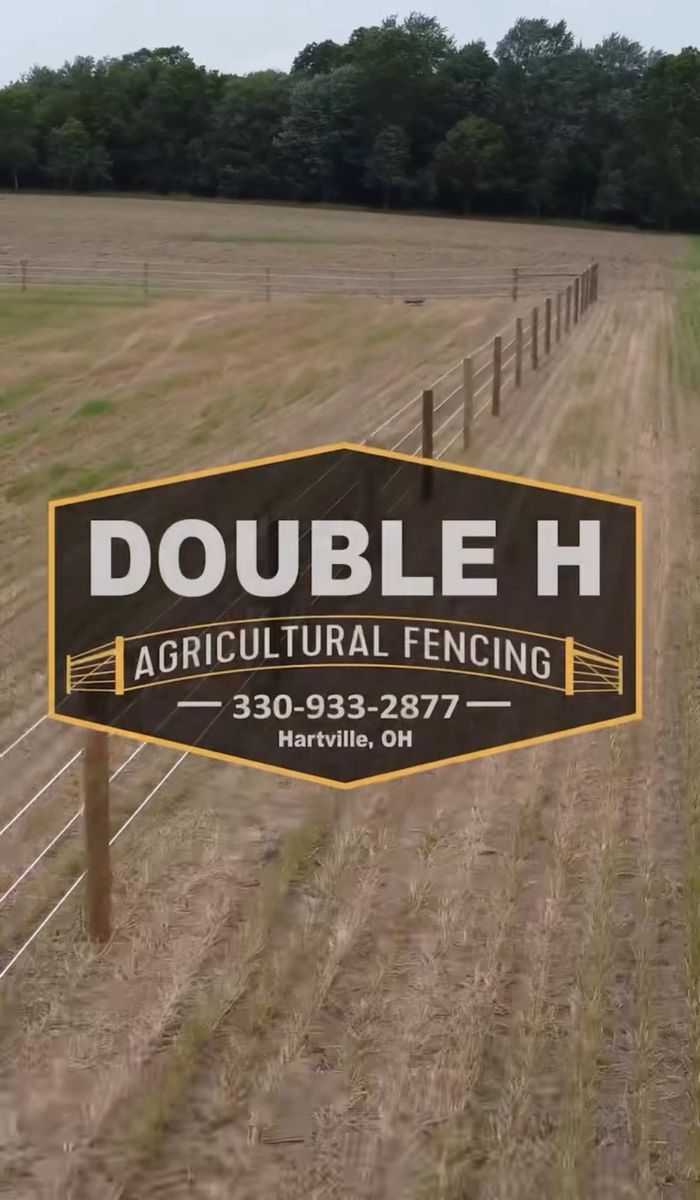 Fence Installation for Double H Fencing in Hartville, OH