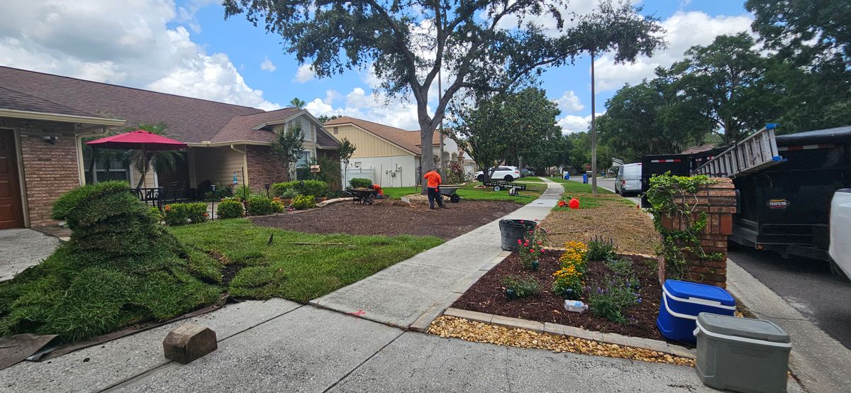 Landscape Design for Tezna Landscaping, Trees & Pavers in Valrico, FL