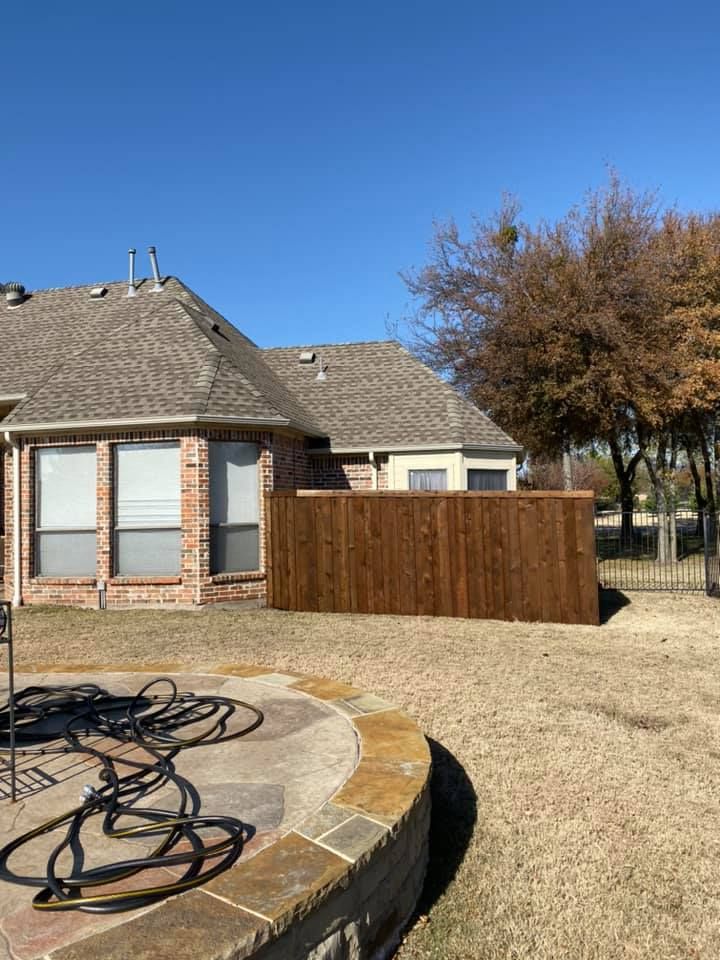 Fence Installation for Faith Fence and Fabrication Inc. in Gunter, TX