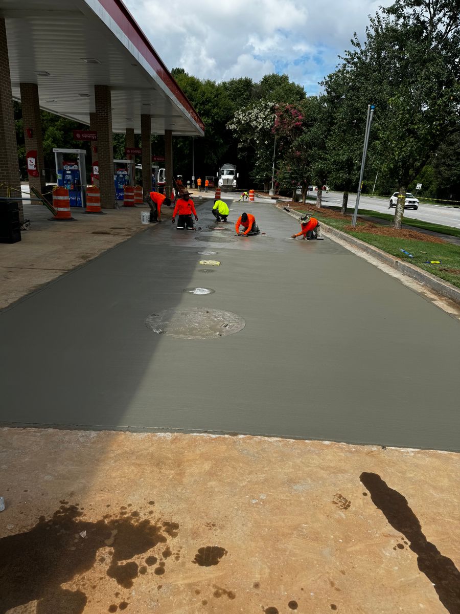 Commercial Concrete for Arsa Contracting LLC in Dallas, GA