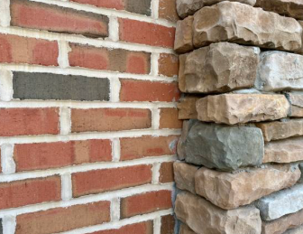 Brick Siding for ATM Holguin Construction in Amarillo, TX