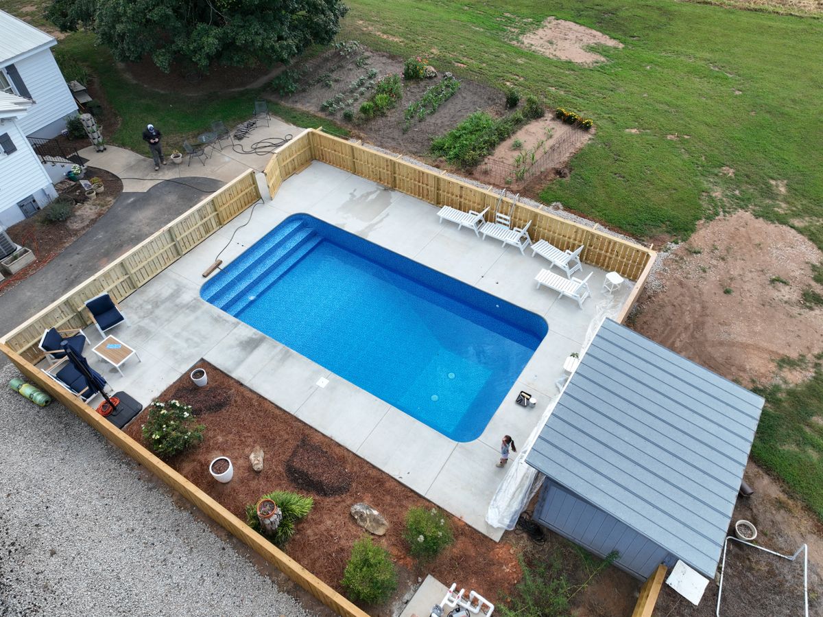 Concrete for Next Gen Pools & Construction in Royston, GA