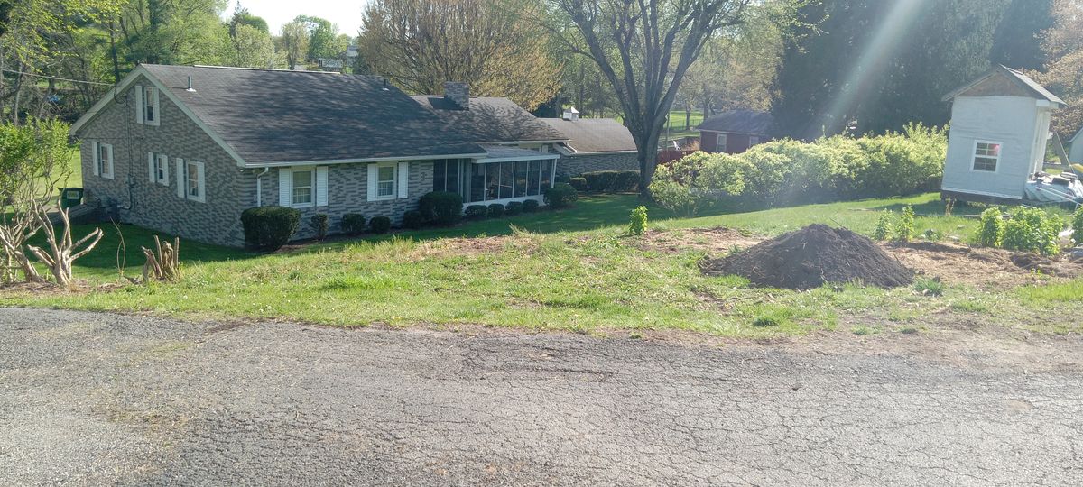 Mulch Installation for Bakers Landscape & Design in East Liverpool, OH