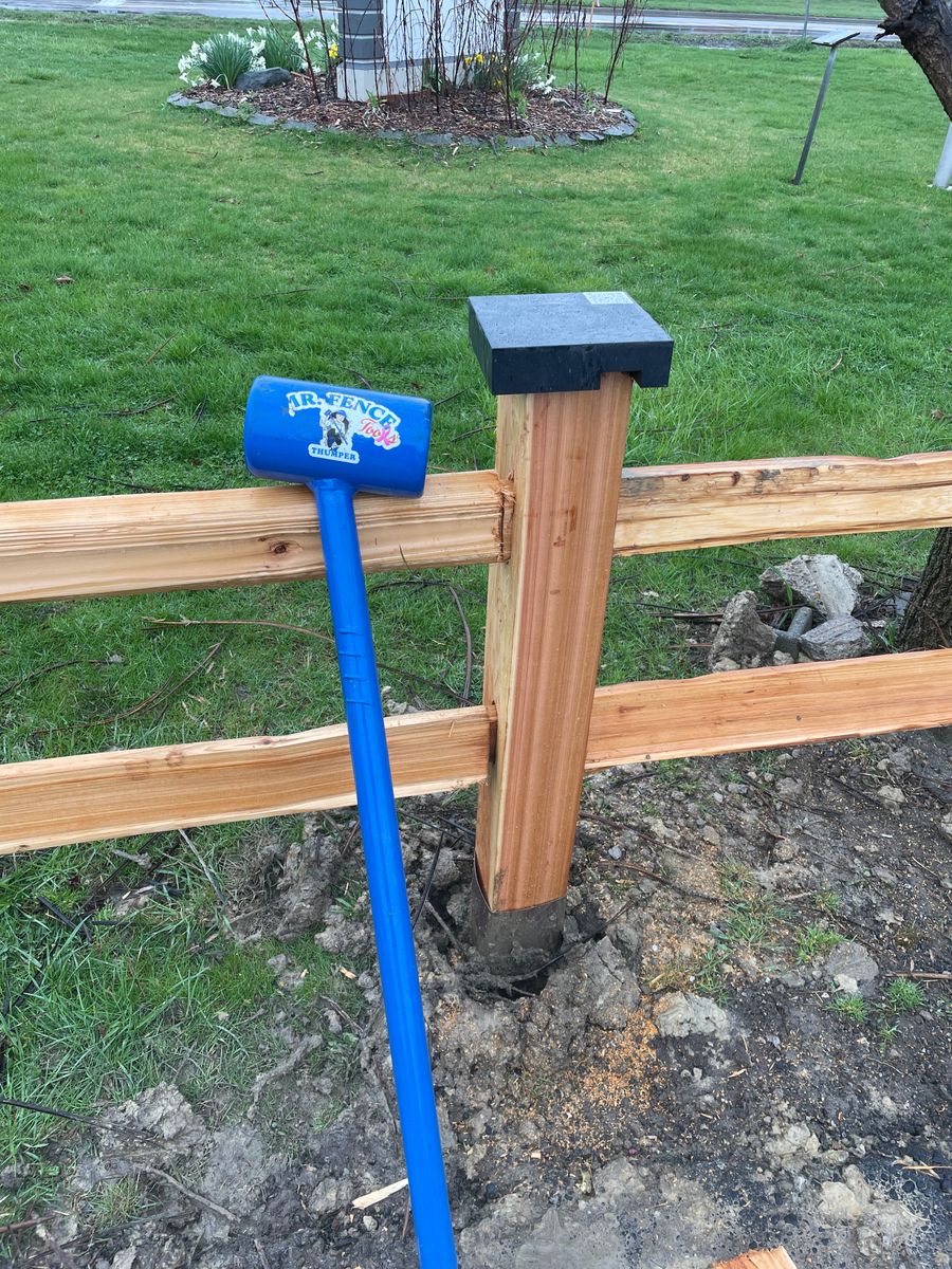 Fence Installation for TMF Services in Lapeer County, MI