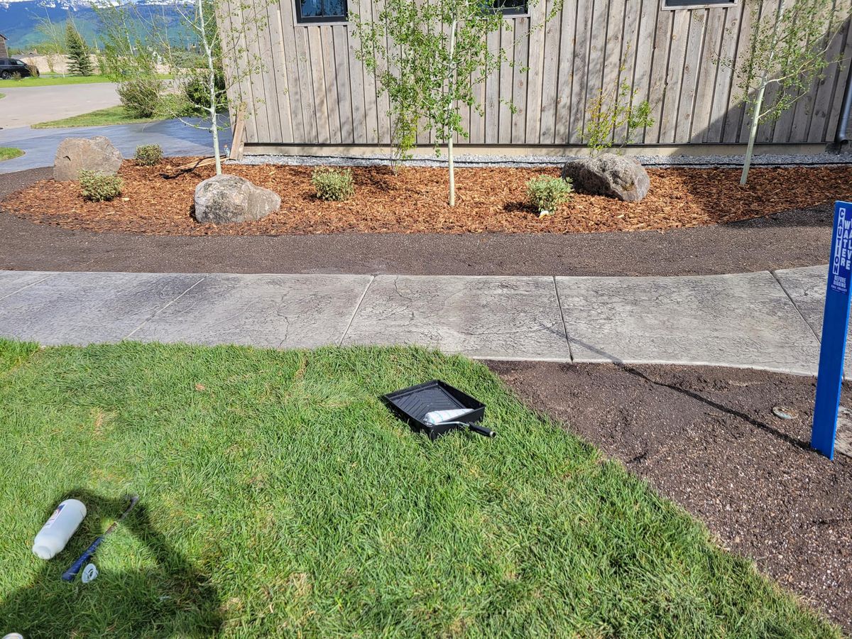 Sidewalk Installation for Those Guy’s Specialty Concrete in St. George, UT