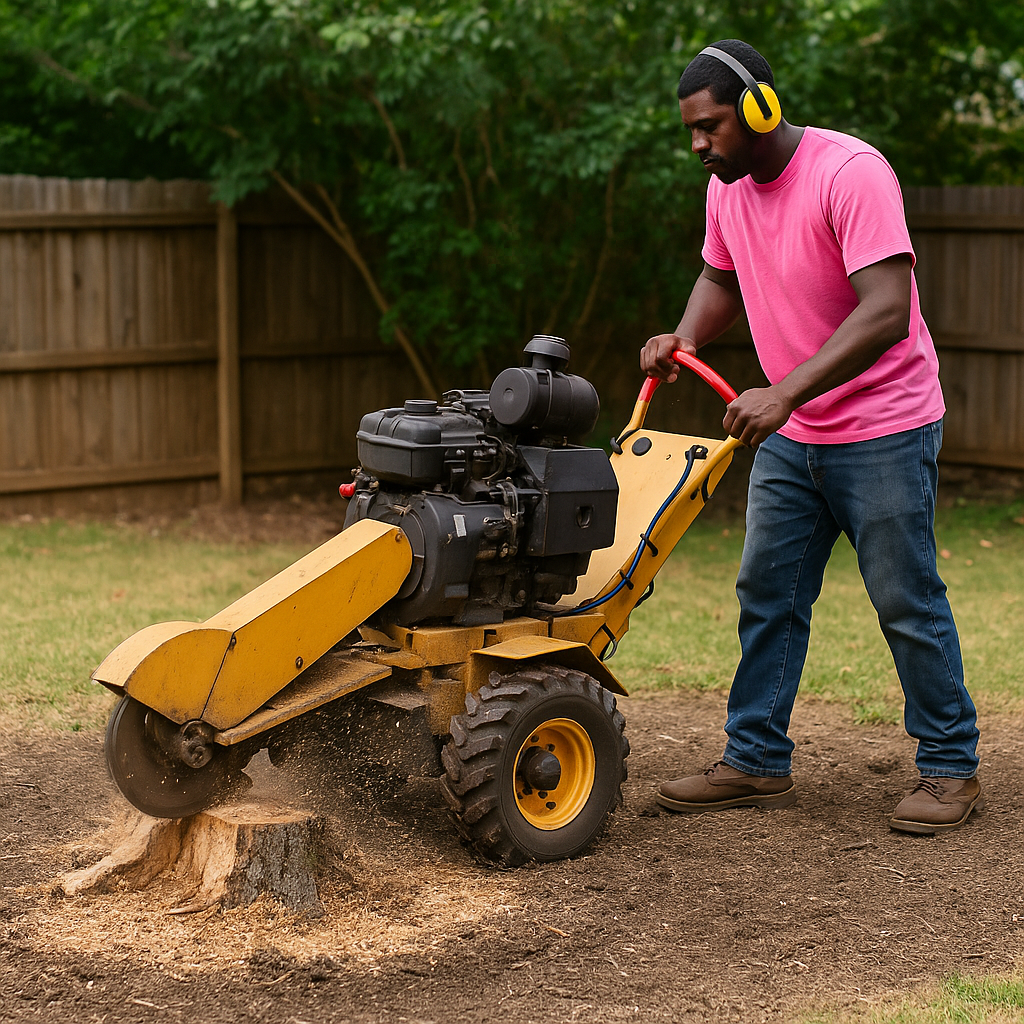 Stump Removal for New Beginning Landscape & Remodel LLC in Atlanta, GA