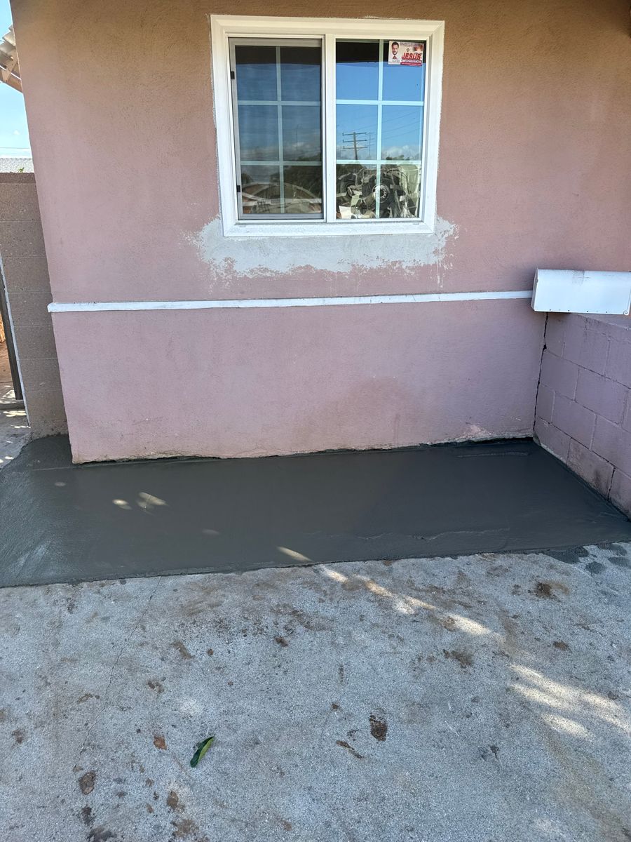 Concrete Slab Construction for 4 Seasons Concrete Inc. in Gardena, CA