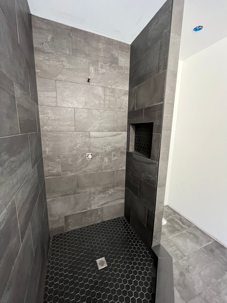 Tile Installation for PW Designs in Grand Blanc, MI