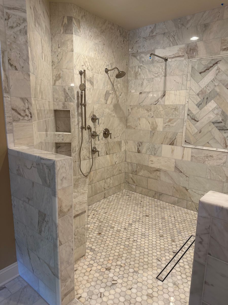 Stone Tiling for Jays Tile Styles LLC in New Berlin, WI