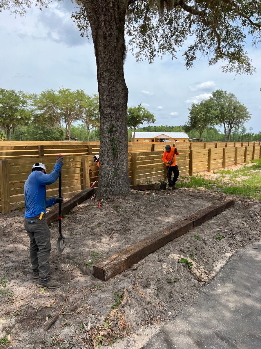 Landscape Design and Installation for Roberts Lawn & Landscape in Cross City, FL