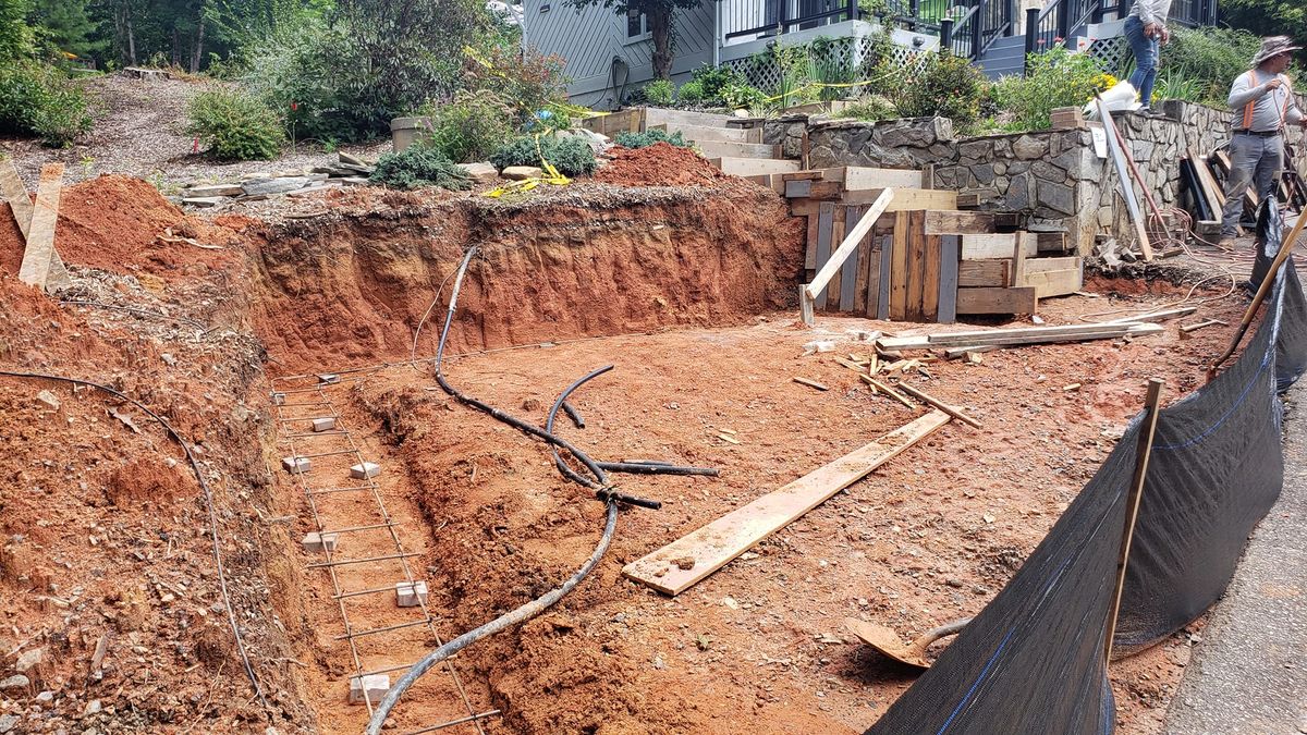 Grading services for Acosta's Stone Work in Henderson, NC